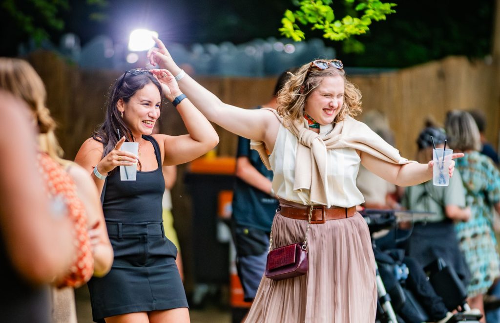 Dansen in de zon